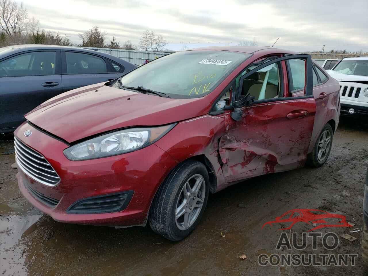 FORD FIESTA 2017 - 3FADP4BJ9HM137477