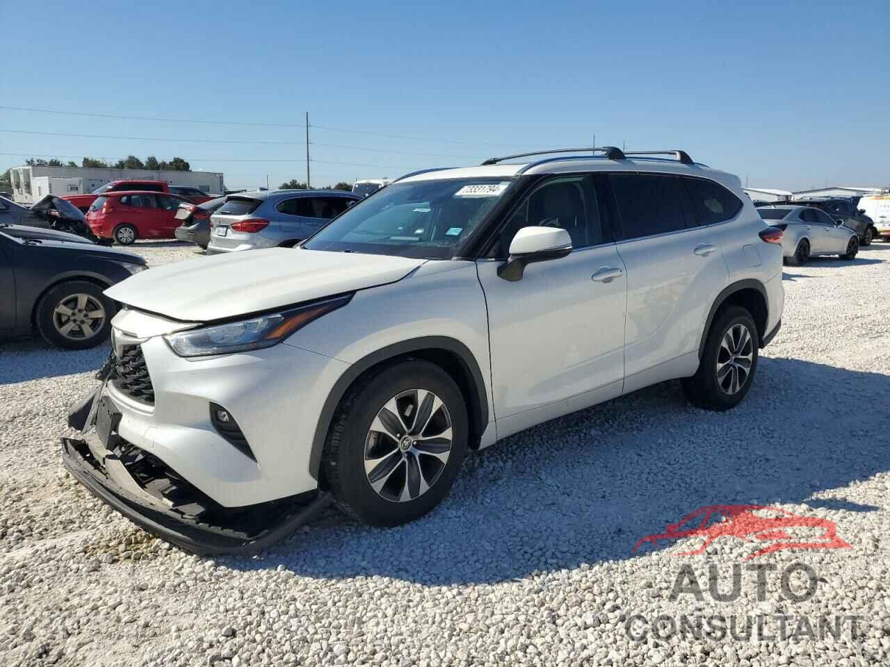 TOYOTA HIGHLANDER 2020 - 5TDGZRAH5LS501982