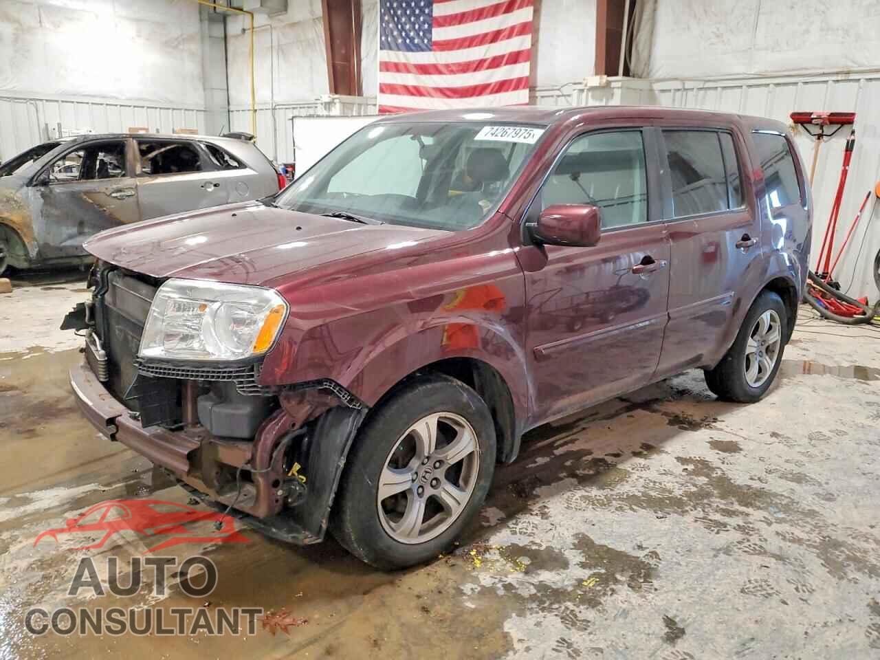 HONDA PILOT 2014 - 5FNYF4H52EB045474