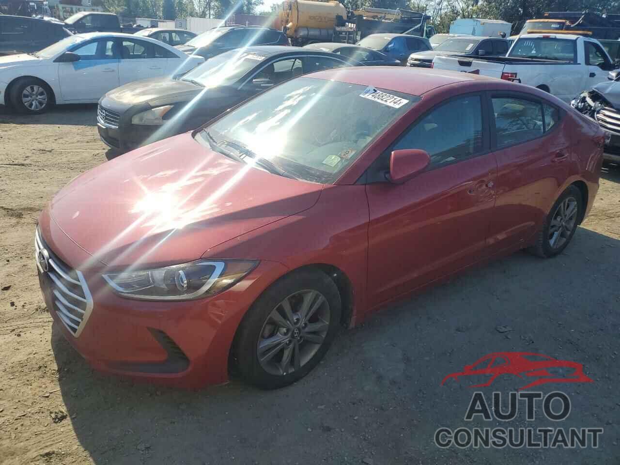 HYUNDAI ELANTRA 2018 - 5NPD84LF7JH331082
