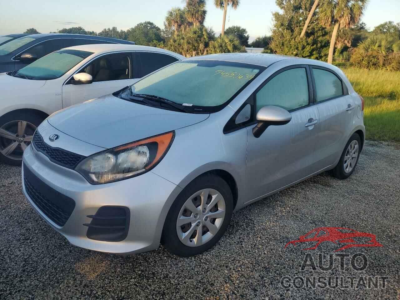 KIA RIO 2016 - KNADM5A35G6621492