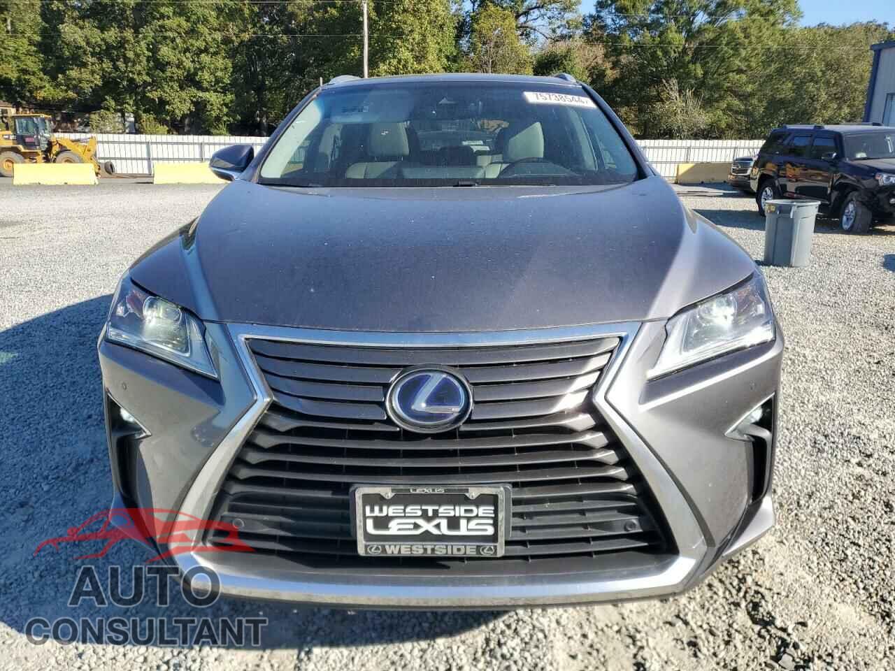 LEXUS RX450 2017 - 2T2BGMCA3HC012852