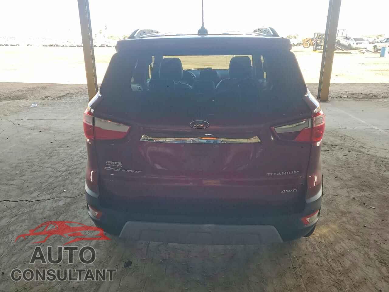 FORD ECOSPORT 2019 - MAJ6S3KL1KC309917