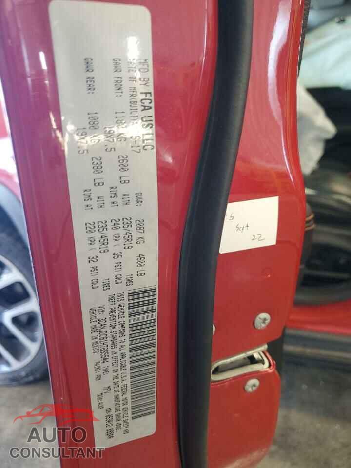 JEEP COMPASS 2017 - 3C4NJDCB1HT665544