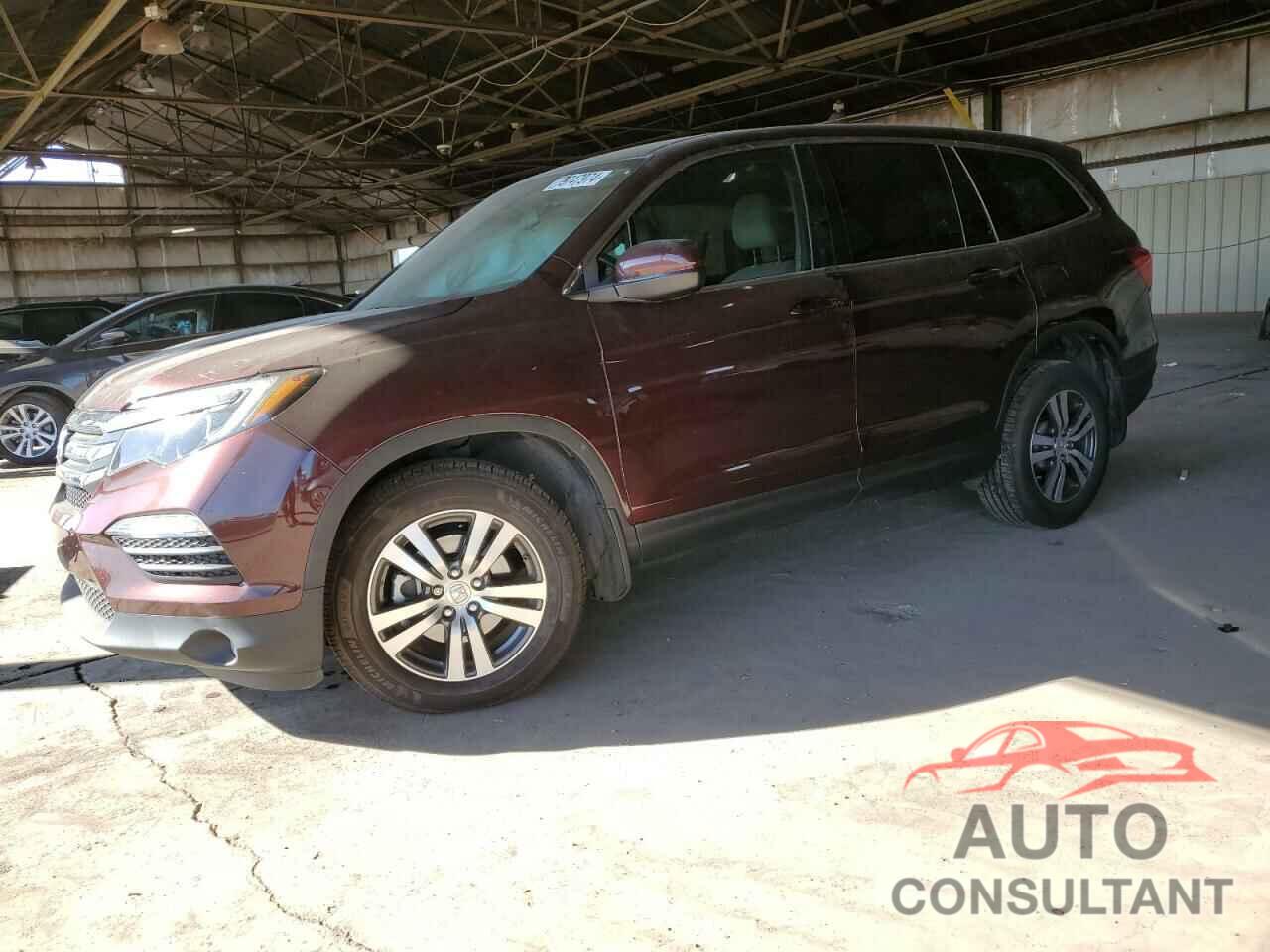 HONDA PILOT 2017 - 5FNYF5H31HB021238