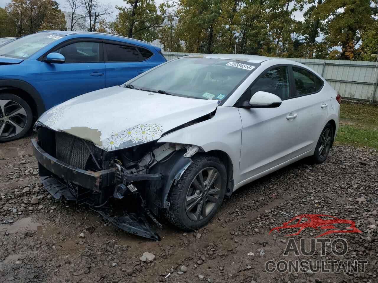 HYUNDAI ELANTRA 2018 - 5NPD84LF2JH285192