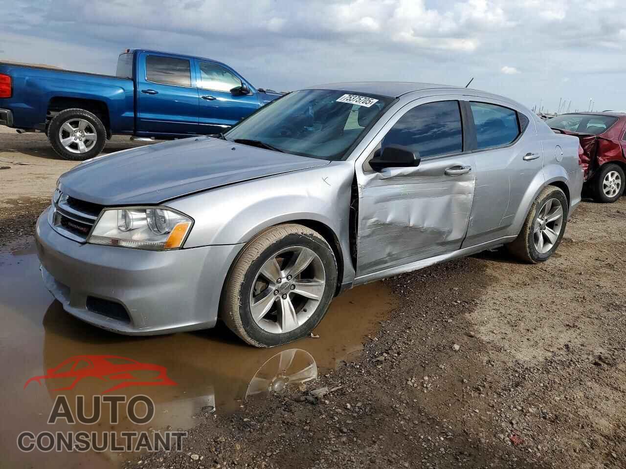 DODGE AVENGER 2013 - 1C3CDZAB0DN687922