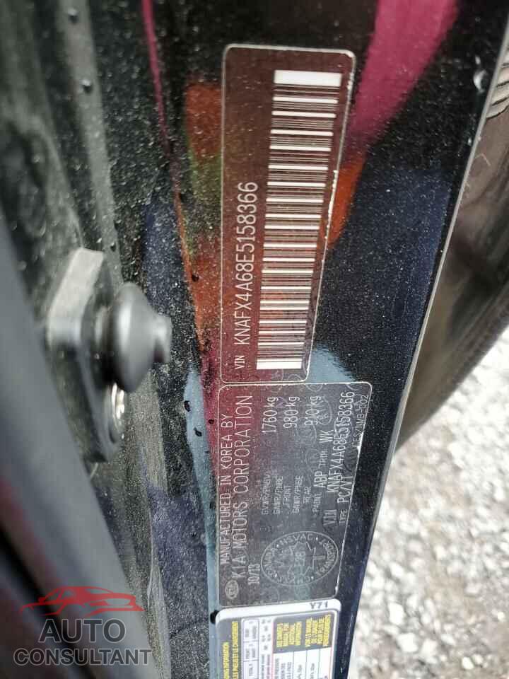 KIA FORTE 2014 - KNAFX4A68E5158366
