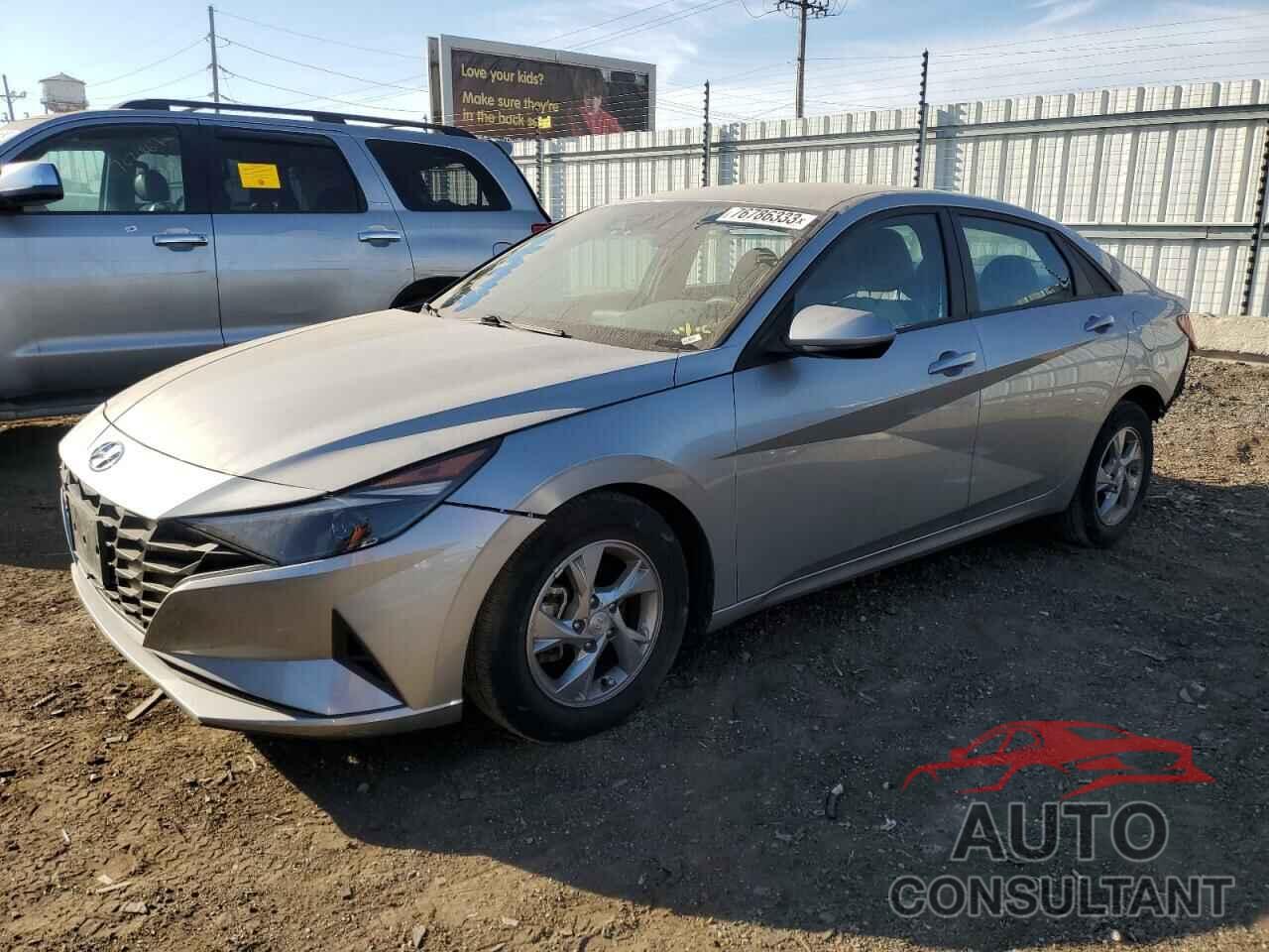 HYUNDAI ELANTRA 2021 - 5NPLL4AG7MH016521