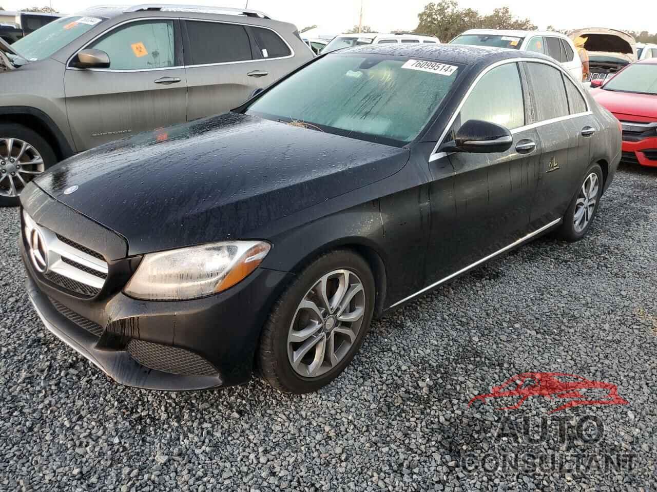 MERCEDES-BENZ C-CLASS 2017 - 55SWF4JB0HU180267