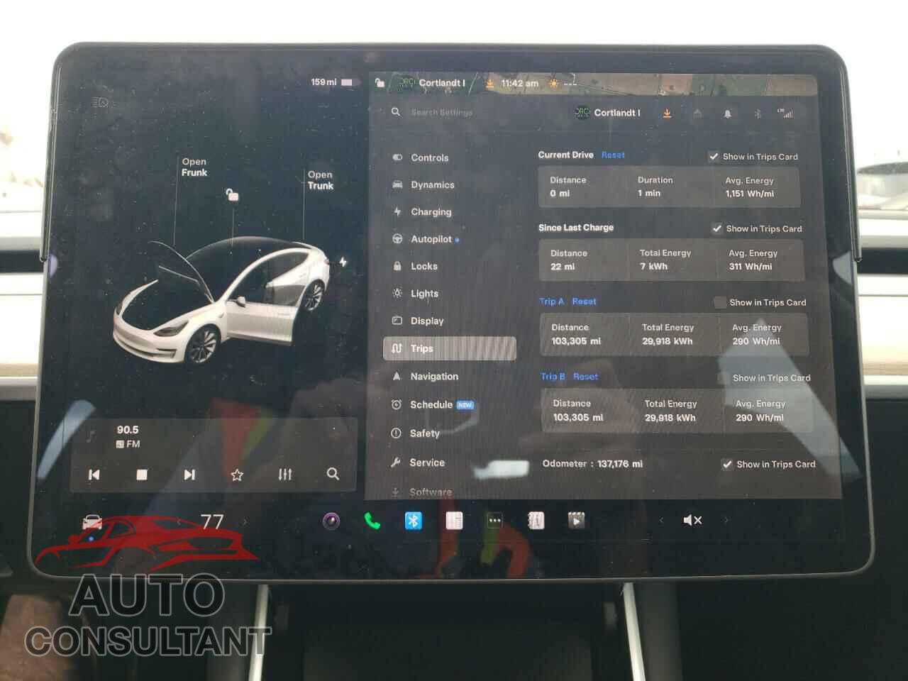 TESLA MODEL 3 2020 - 5YJ3E1EB6LF589124