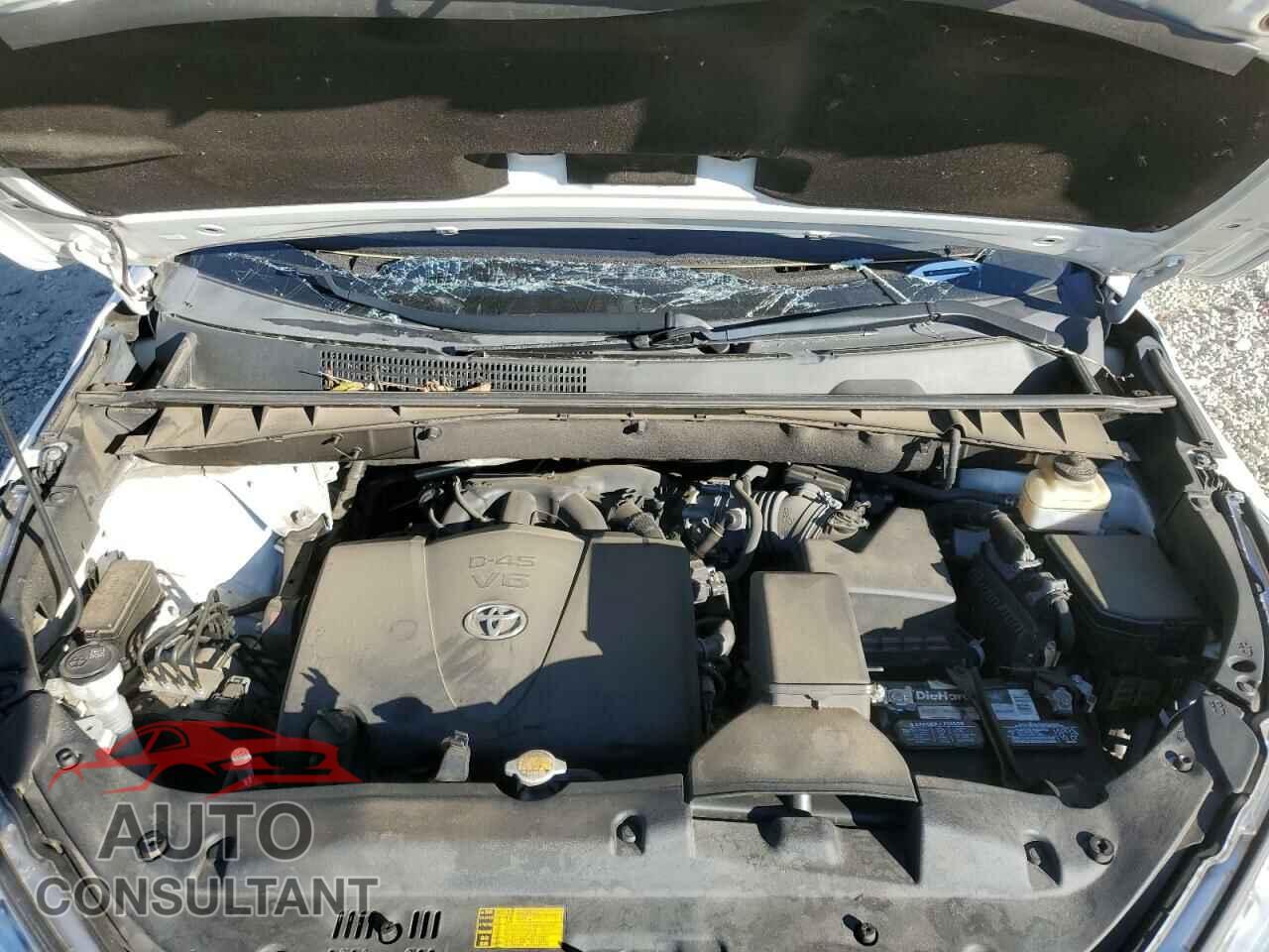 TOYOTA HIGHLANDER 2017 - 5TDZZRFH1HS198434