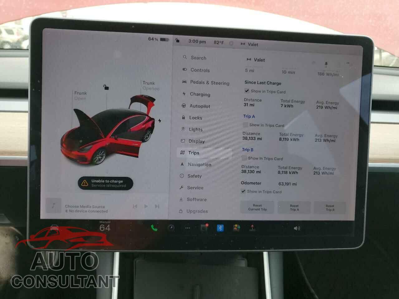 TESLA MODEL 3 2020 - 5YJ3E1EA8LF606514