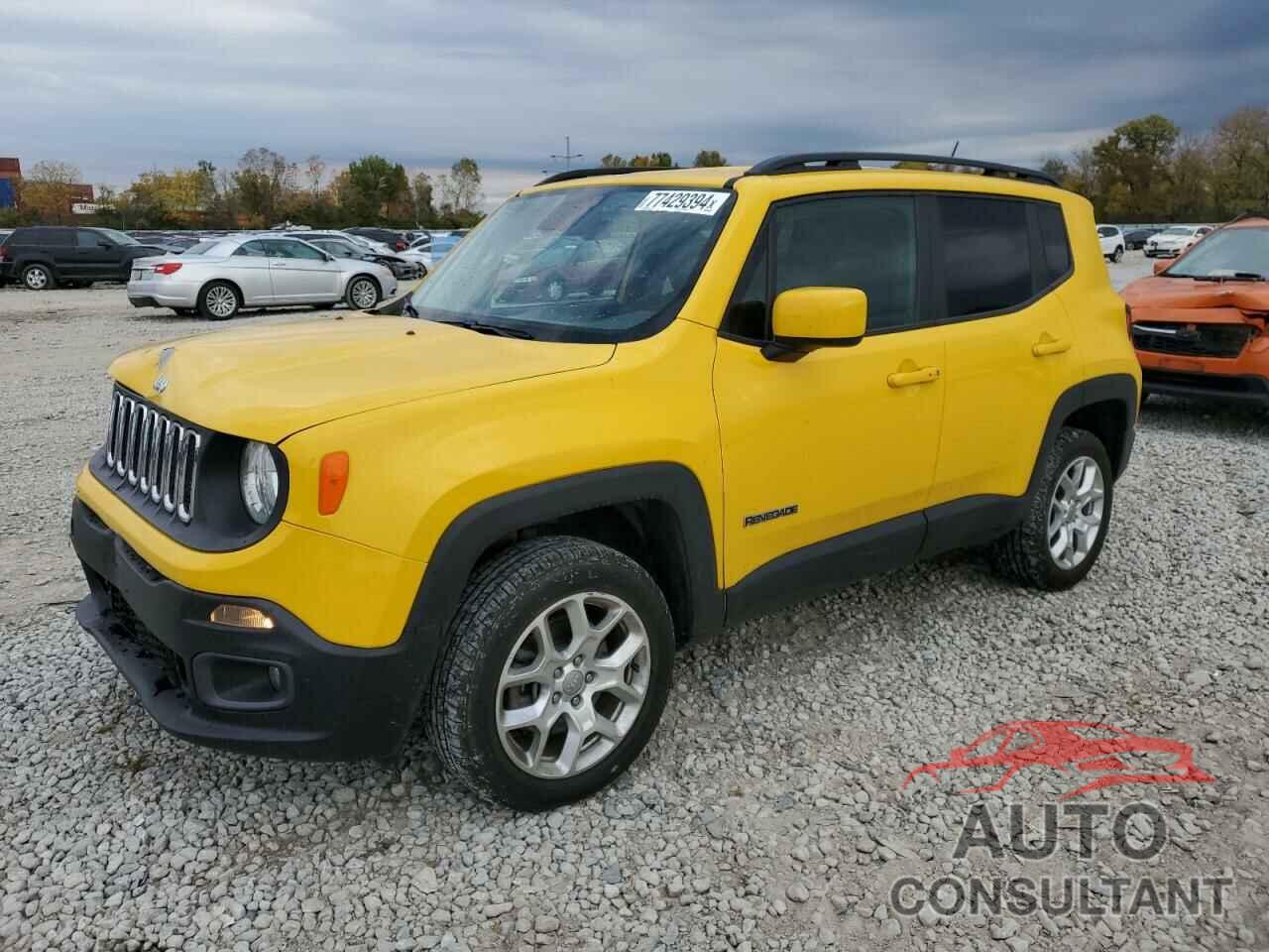 JEEP RENEGADE 2016 - ZACCJBBT3GPD64351