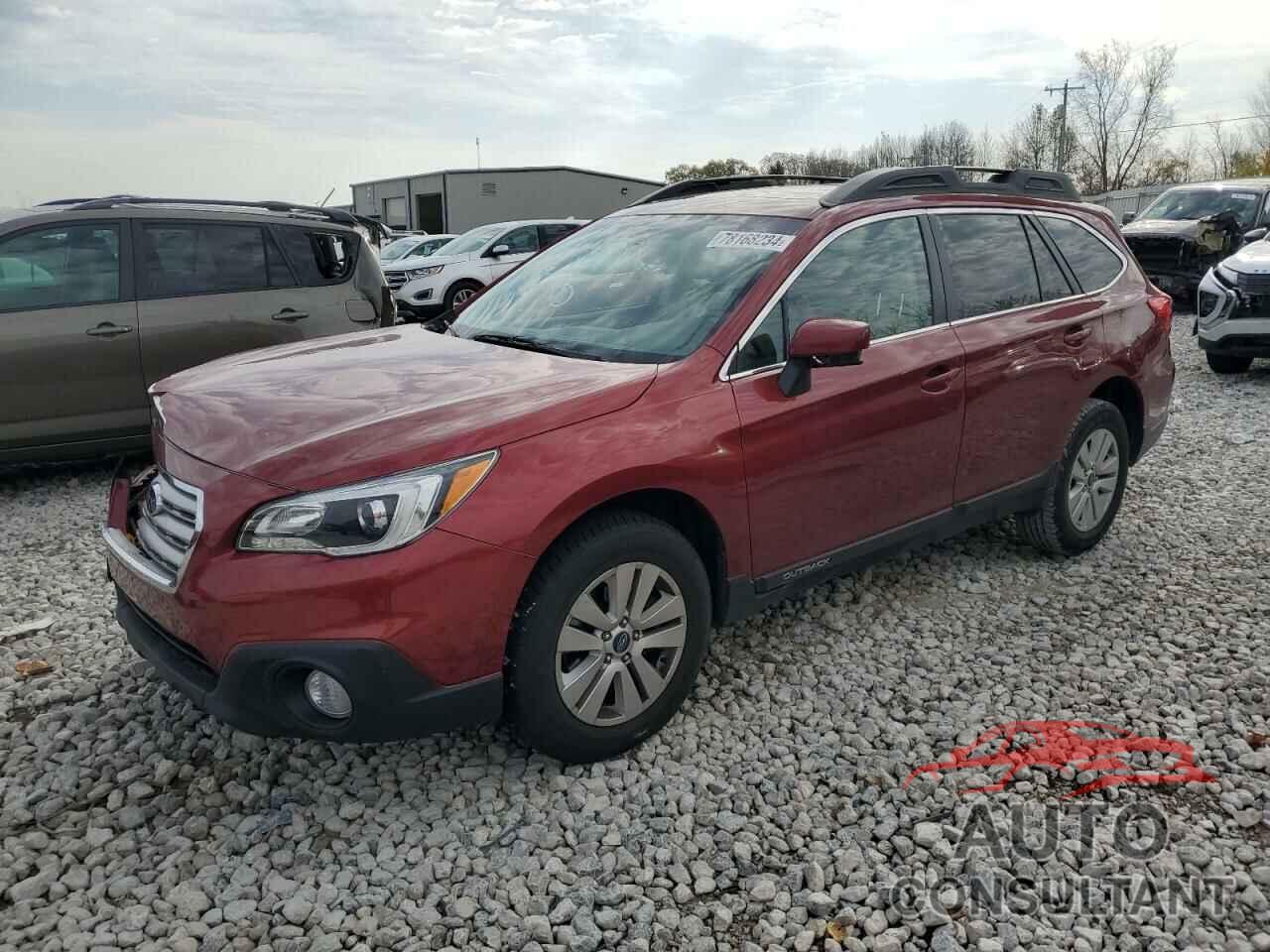 SUBARU OUTBACK 2015 - 4S4BSAEC7F3200341