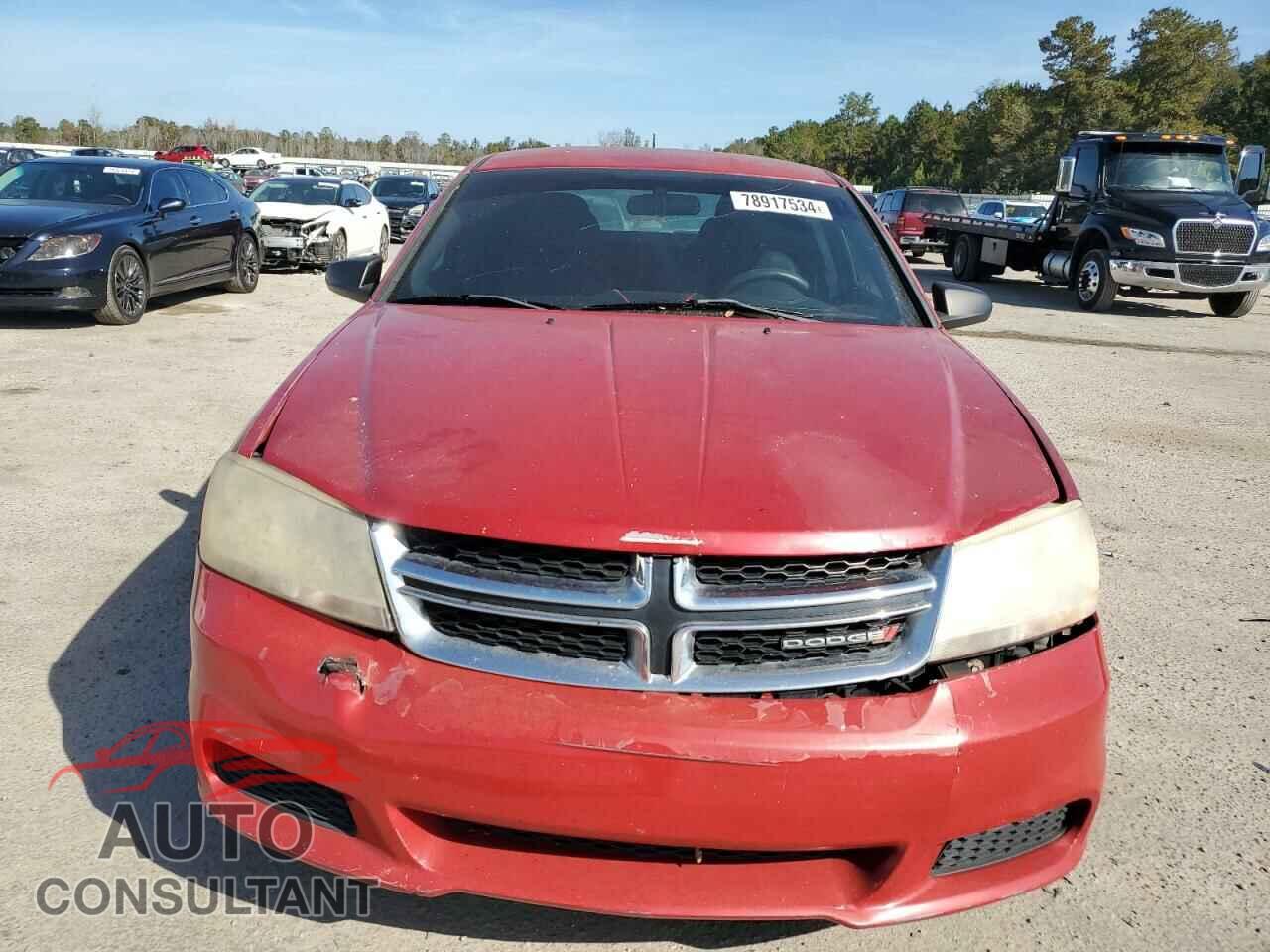 DODGE AVENGER 2013 - 1C3CDZAB9DN648973