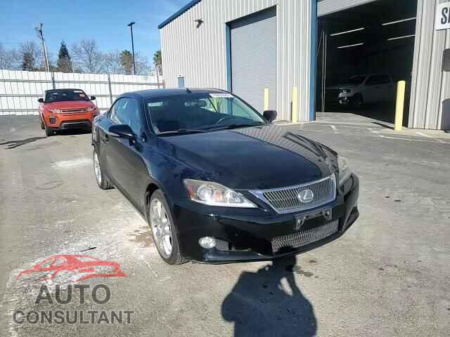 LEXUS IS 2011 - JTHFF2C22B2516254