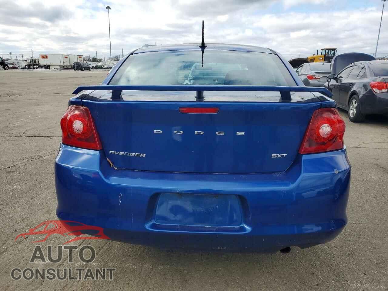 DODGE AVENGER 2012 - 1C3CDZCB1CN253553