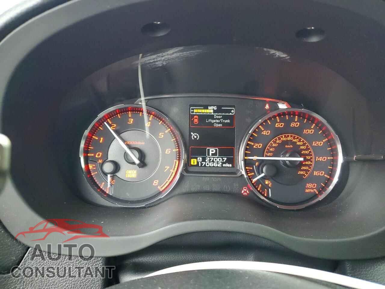 SUBARU WRX 2015 - JF1VA1D64F8829242