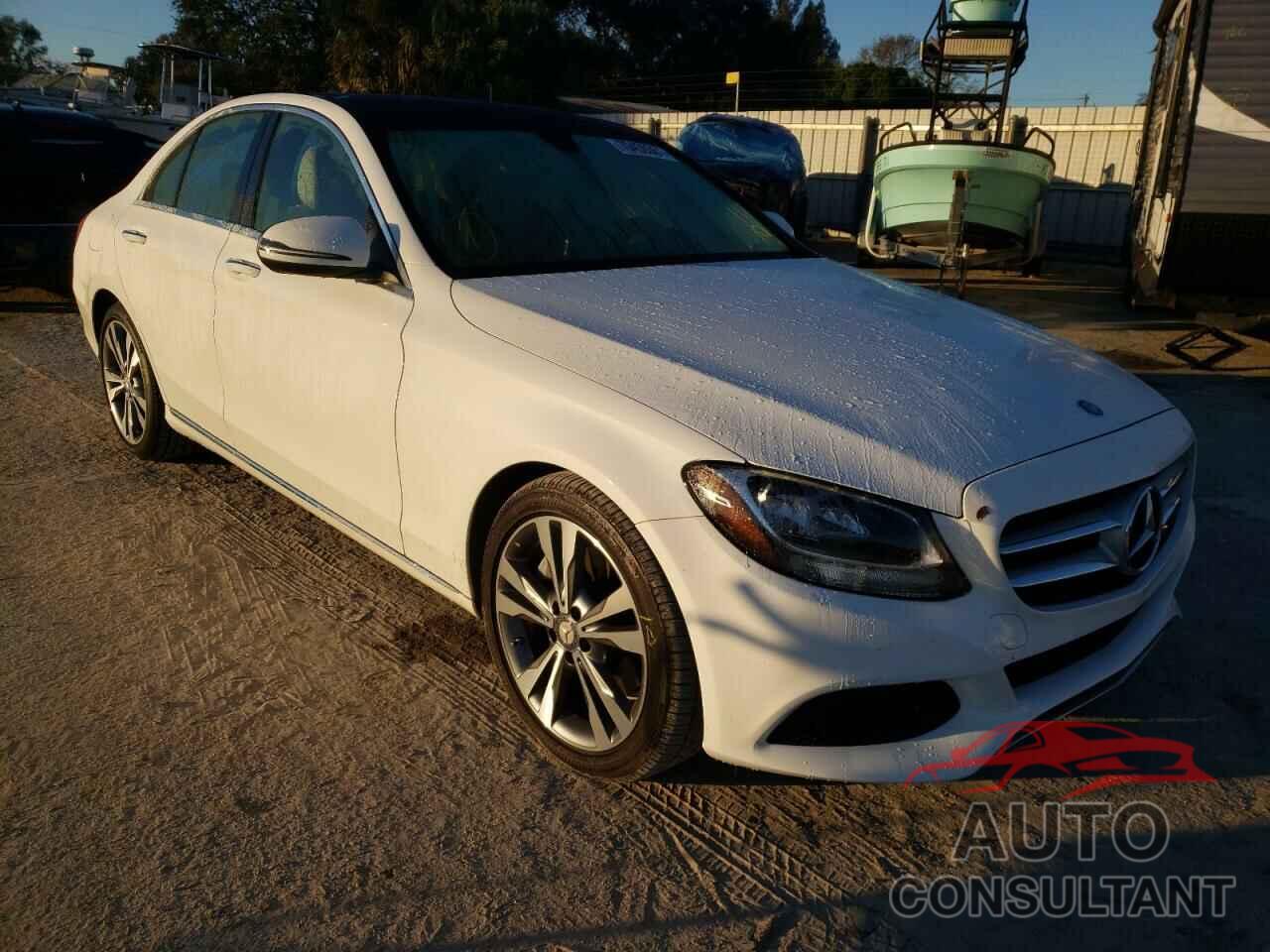 MERCEDES-BENZ C-CLASS 2017 - WDDWF4JB4HR279837