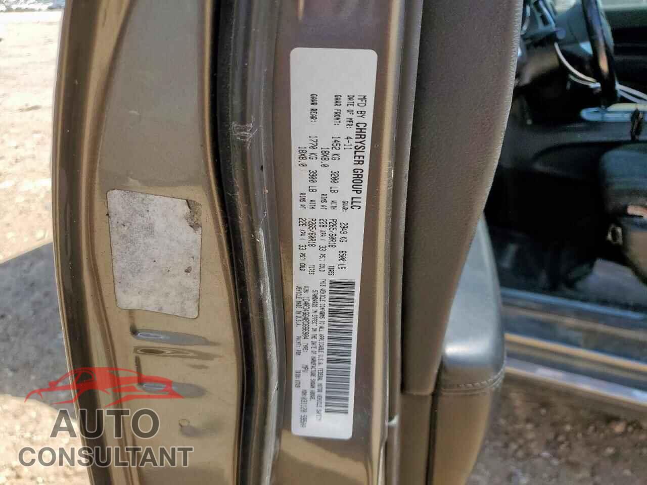 DODGE DURANGO 2011 - 1D4RD4GG4BC666904