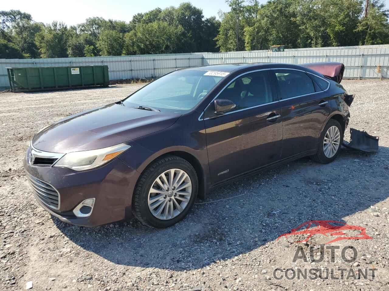 TOYOTA AVALON 2013 - 4T1BD1EBXDU006315