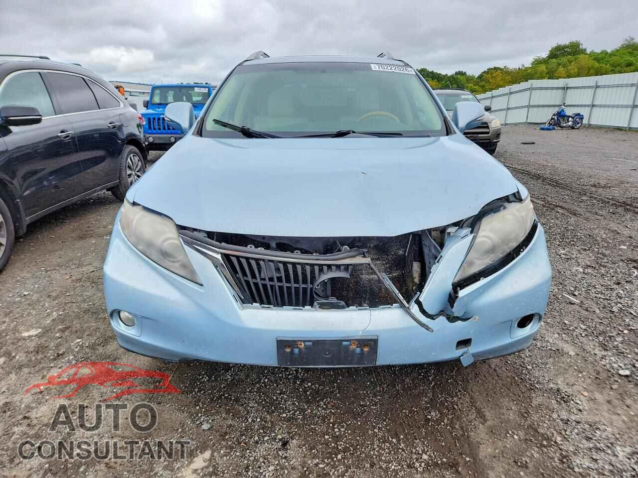 LEXUS RX350 2010 - 2T2BK1BA1AC037270