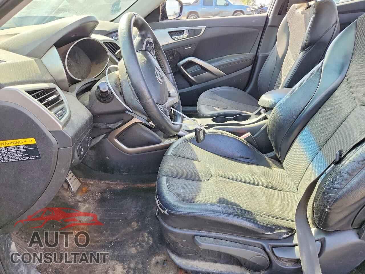 HYUNDAI VELOSTER 2012 - KMHTC6AD7CU043087
