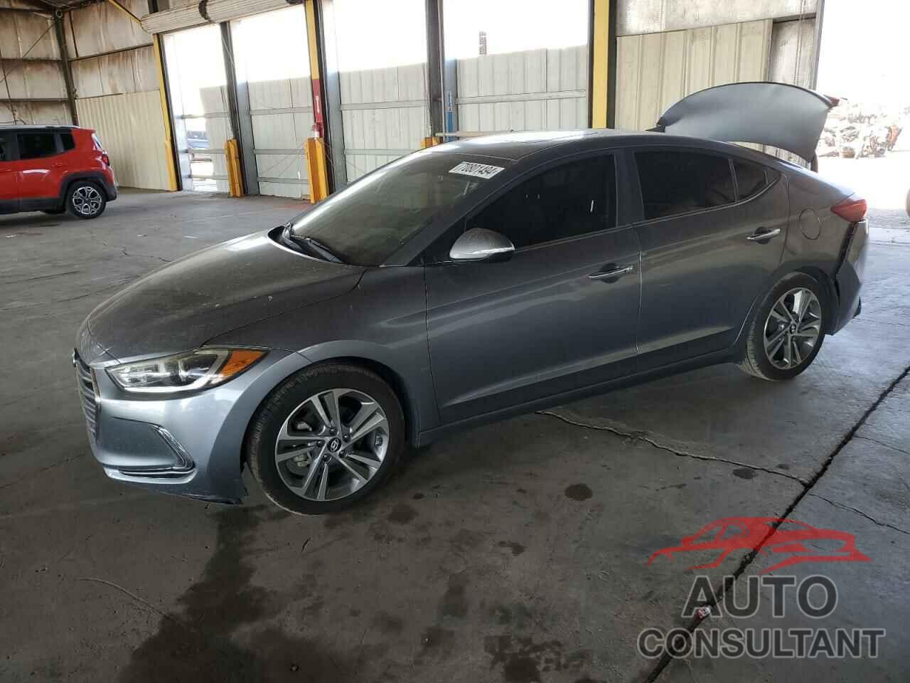 HYUNDAI ELANTRA 2017 - KMHD84LF7HU148230