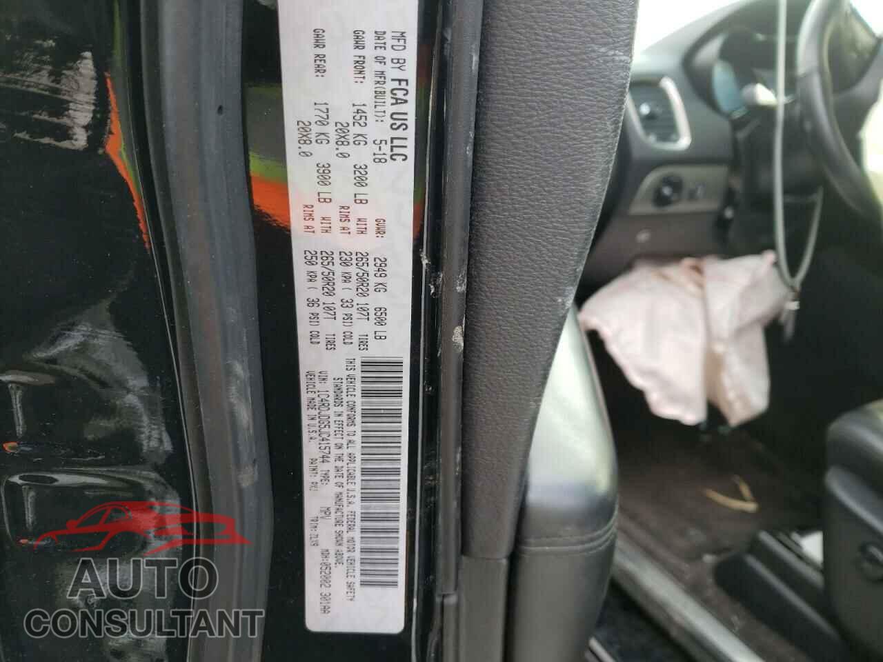 DODGE DURANGO 2018 - 1C4RDJDG5JC415744