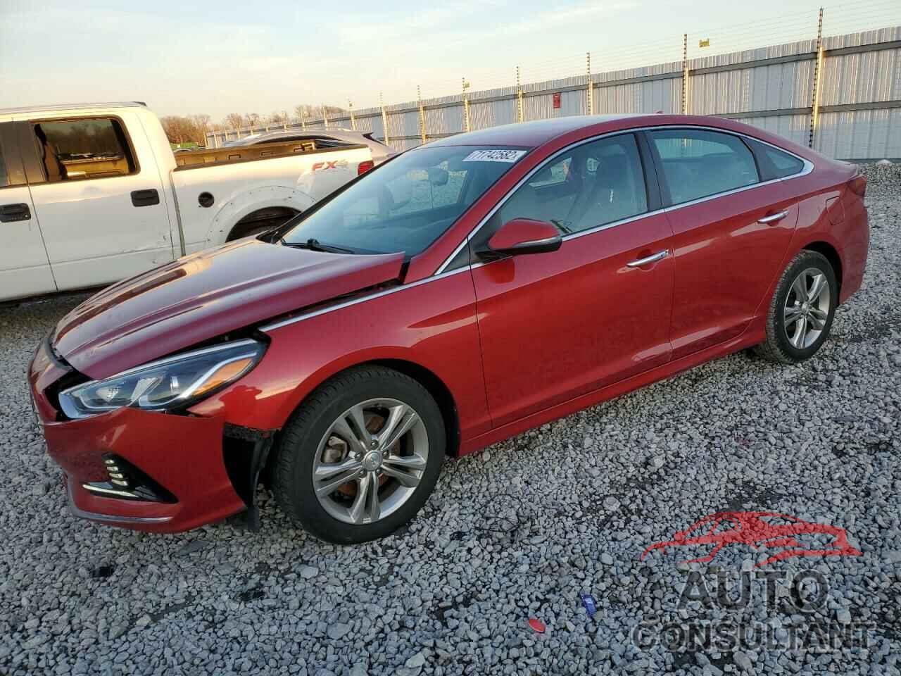 HYUNDAI SONATA 2018 - 5NPE34AF8JH654904