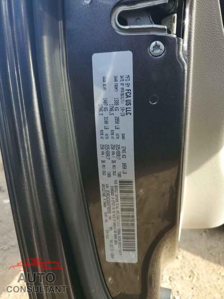 DODGE CARAVAN 2019 - 2C4RDGCG5KR788389