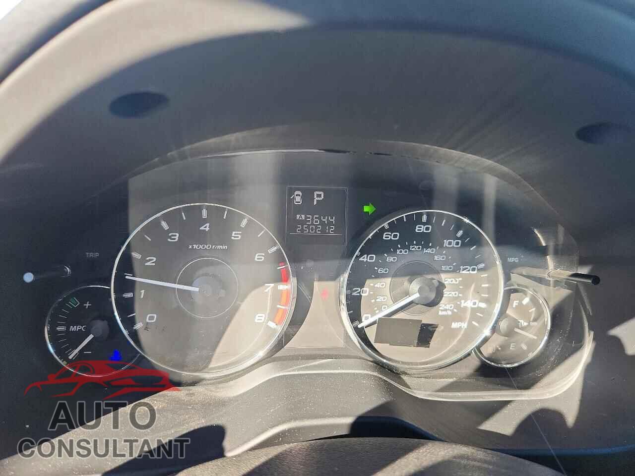 SUBARU OUTBACK 2012 - 4S4BRCKC6C3235637