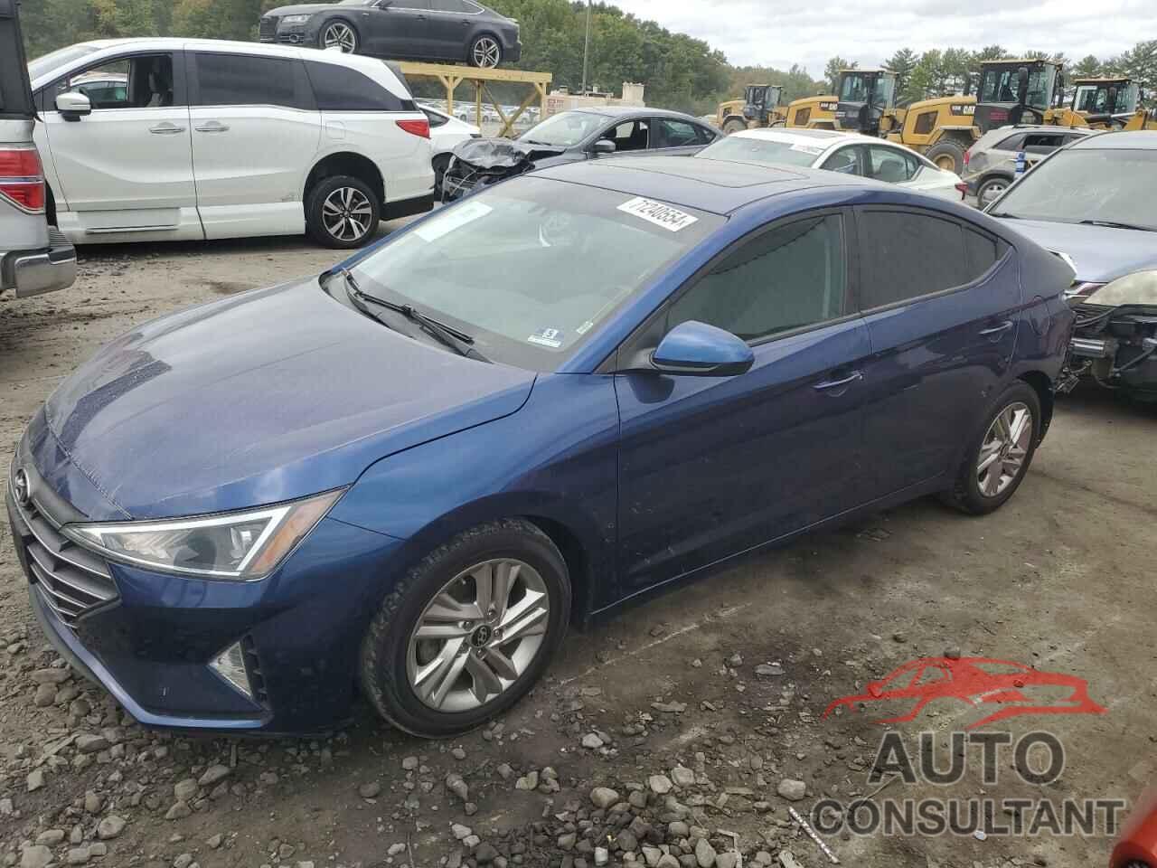 HYUNDAI ELANTRA 2019 - 5NPD84LF3KH453312