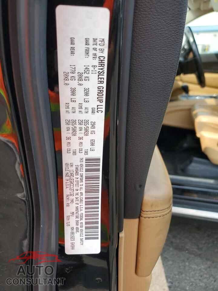 DODGE DURANGO 2012 - 1C4RDJEG0CC127132