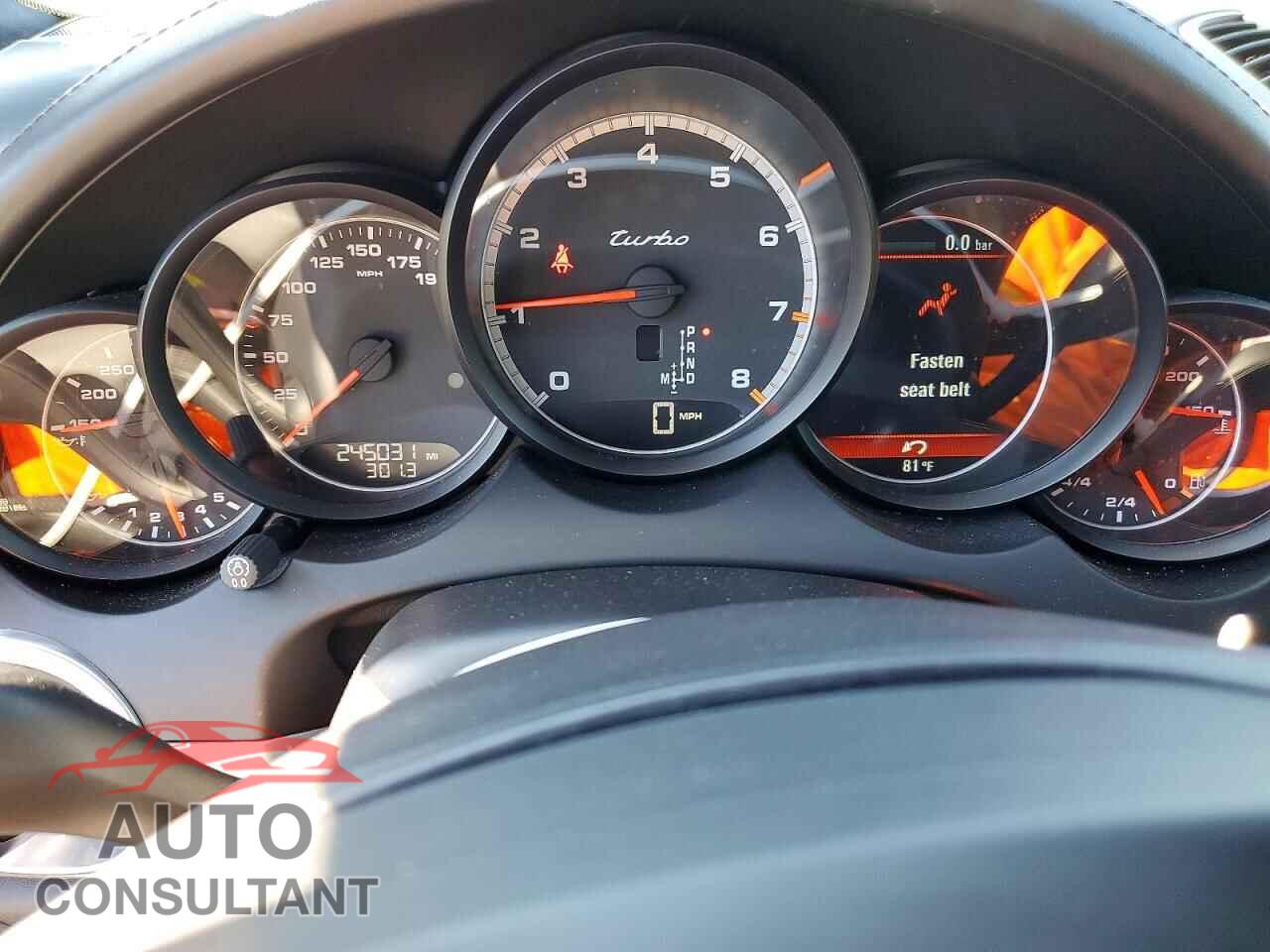 PORSCHE CAYENNE 2011 - WP1AC2A2XBLA87106