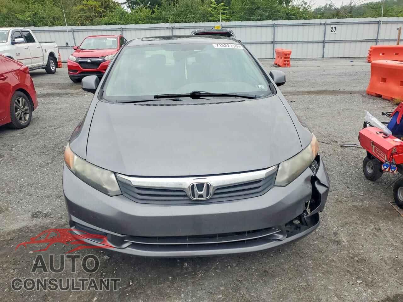 HONDA CIVIC 2012 - 19XFB2F87CE349164