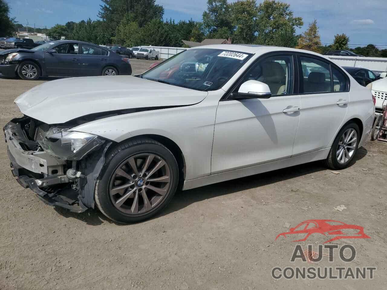 BMW 3 SERIES 2016 - WBA8A3C59GK689587