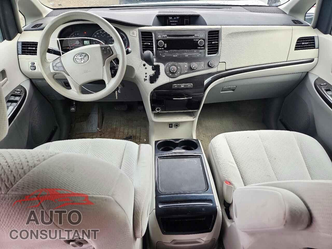 TOYOTA SIENNA 2012 - 5TDKK3DC9CS263971