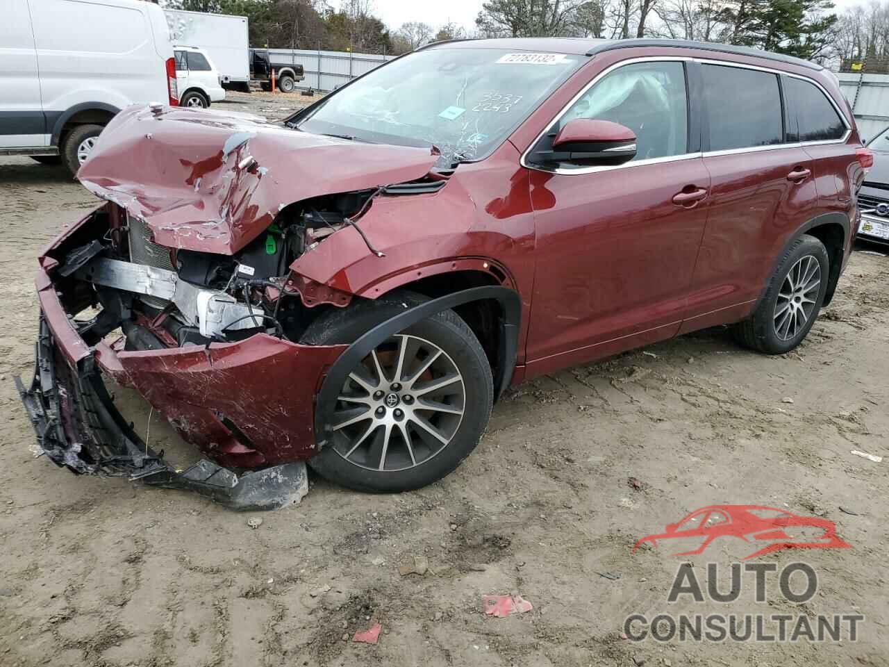 TOYOTA HIGHLANDER 2017 - 5TDJZRFH7HS365666