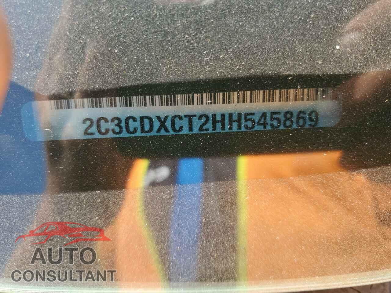 DODGE CHARGER 2017 - 2C3CDXCT2HH545869