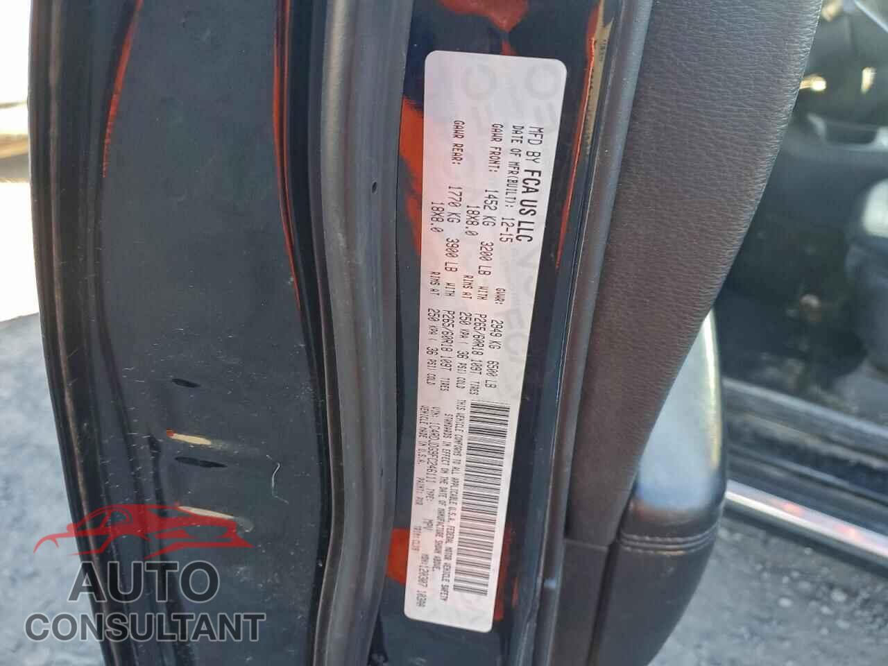 DODGE DURANGO 2015 - 1C4RDJDG9FC246111