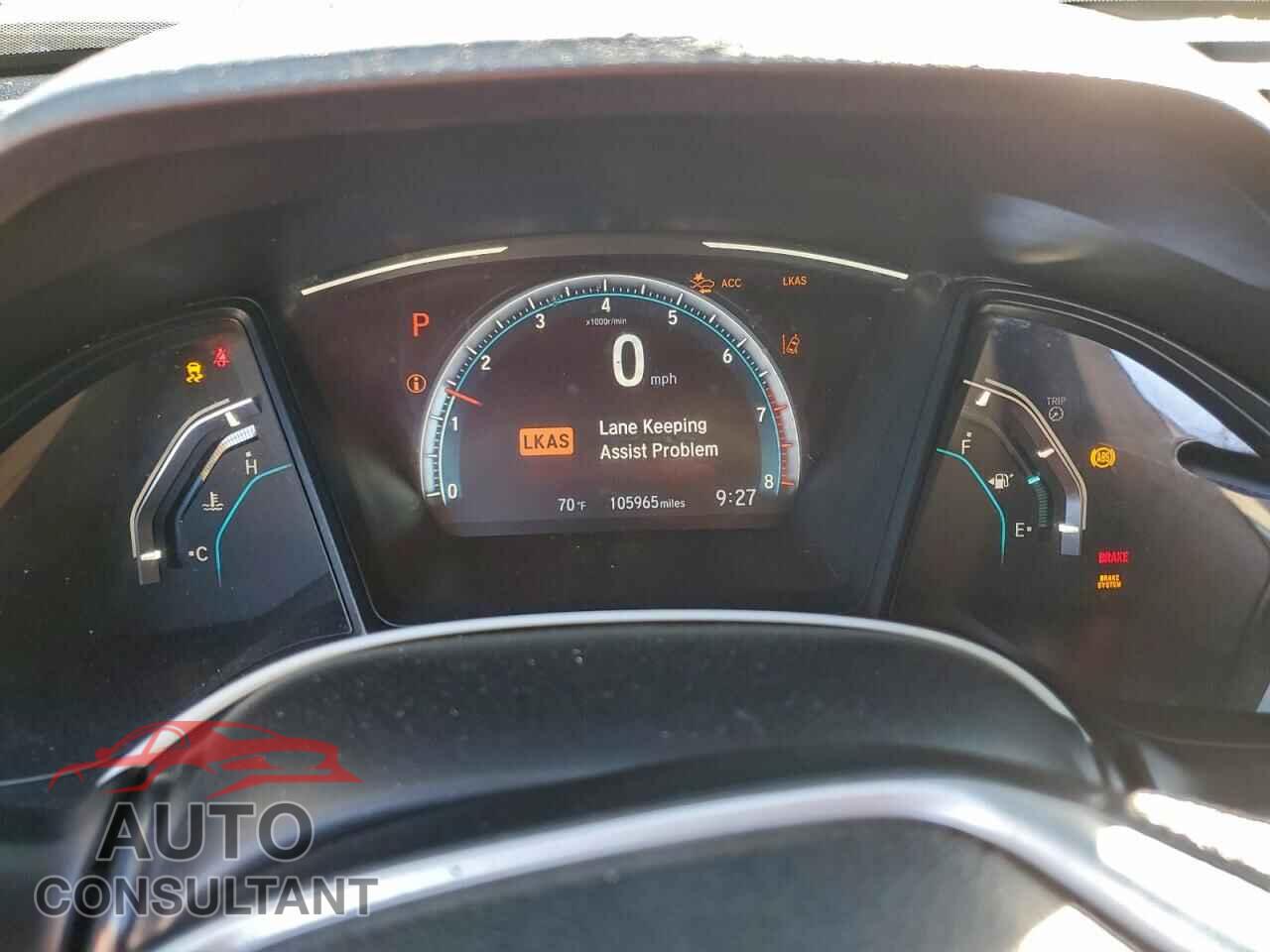 HONDA CIVIC 2019 - 2HGFC2F61KH586880