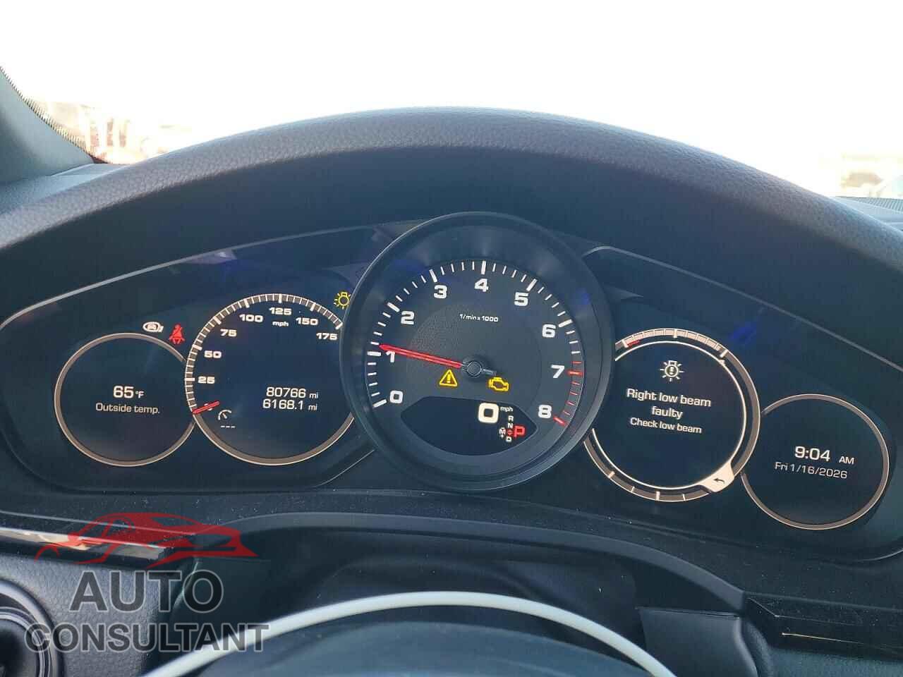 PORSCHE CAYENNE 2020 - WP1AA2AY9LDA07039