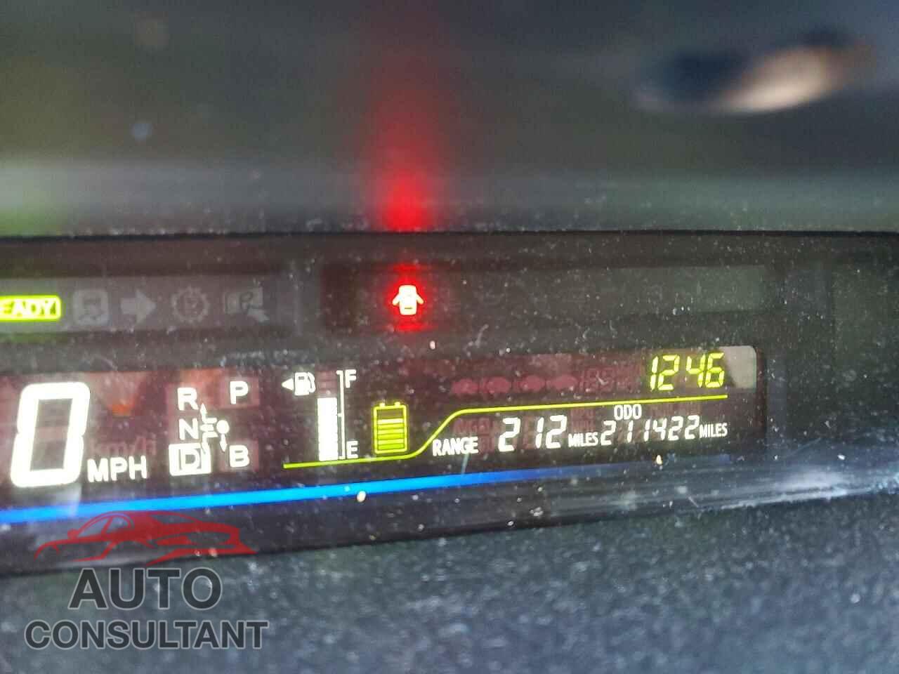 TOYOTA PRIUS 2012 - JTDZN3EU6C3120569