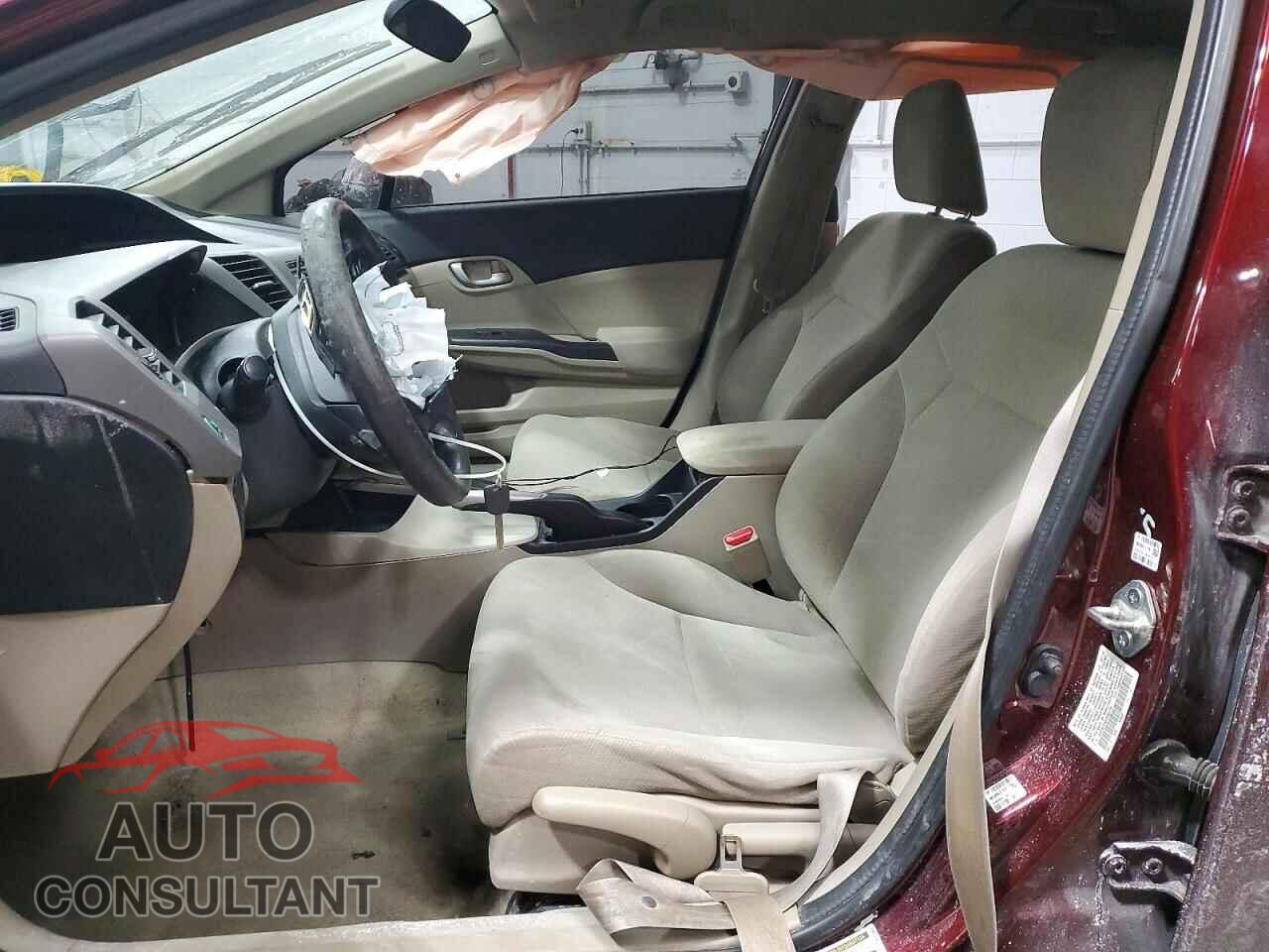 HONDA CIVIC 2012 - 19XFB2F50CE044756