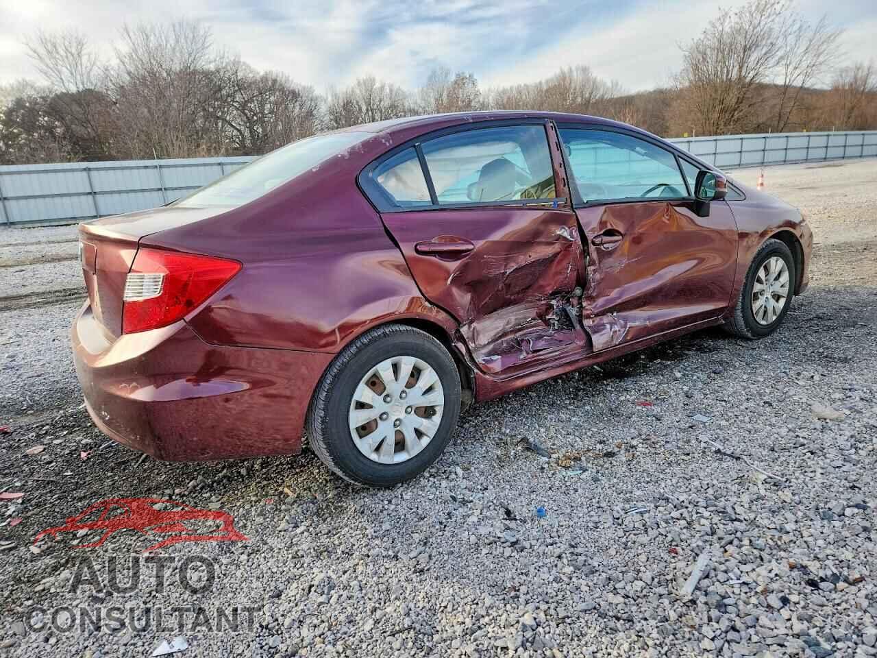 HONDA CIVIC 2012 - 2HGFB2F55CH606916