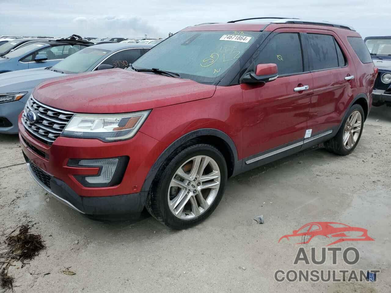 FORD EXPLORER 2017 - 1FM5K7F81HGC18453