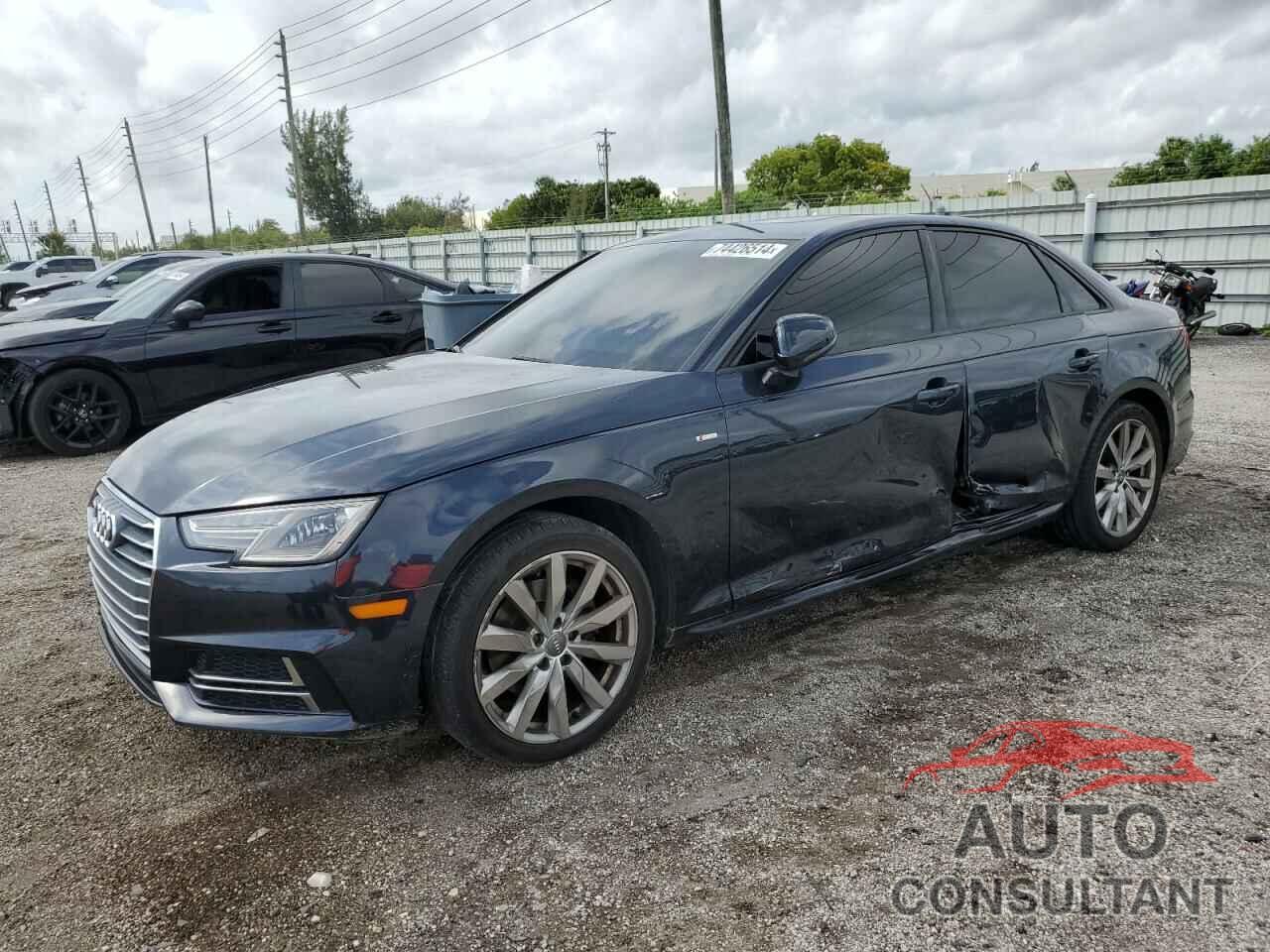 AUDI A4 2018 - WAUKMAF46JA030710