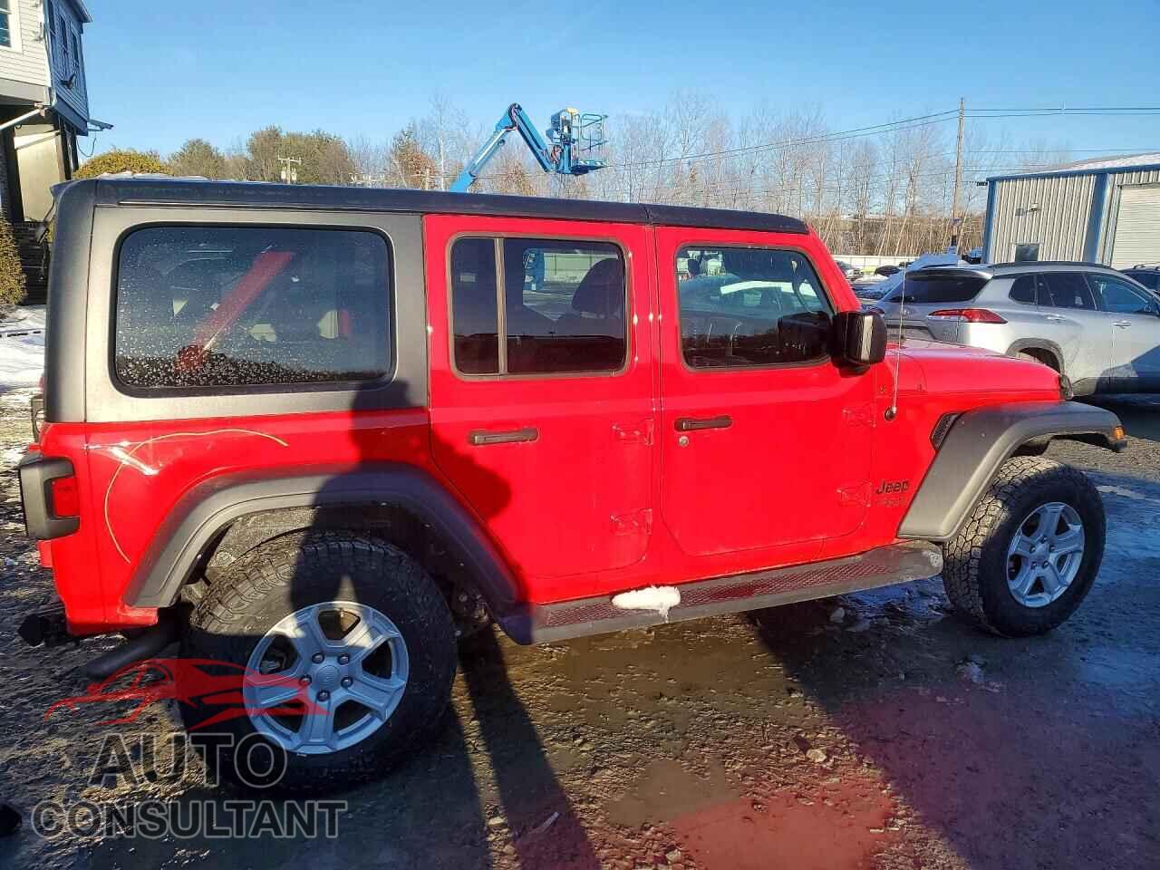 JEEP WRANGLER 2021 - 1C4HJXDN7MW805589